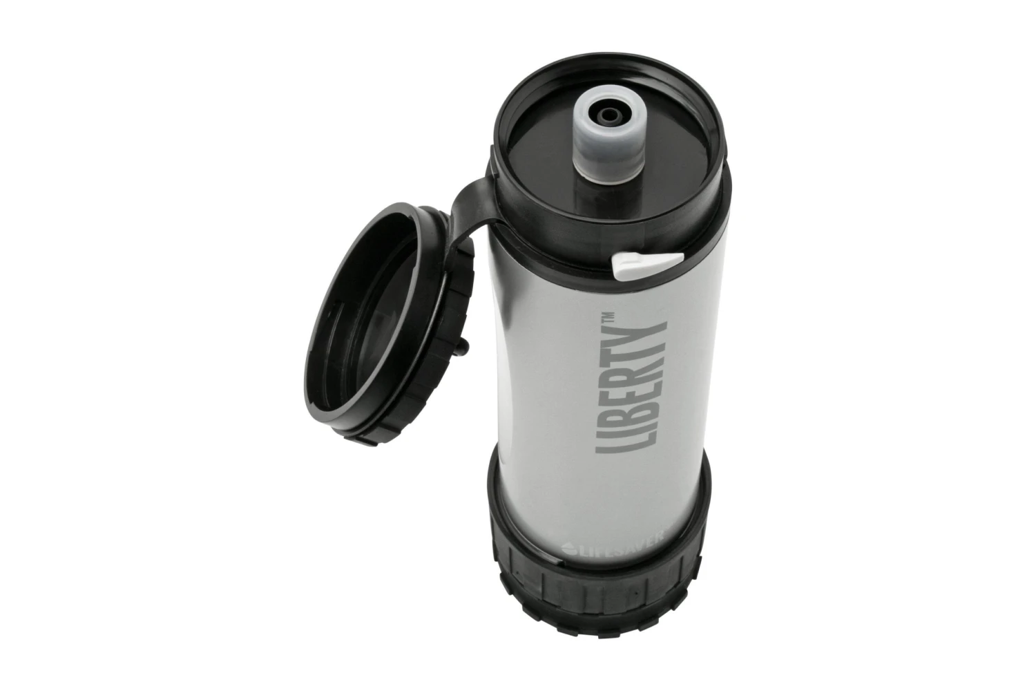 Lifesaver Liberty Water Bottle With Filter, Silver 2 Lifesaver Liberty Water Bottle With Filter, Silver - Billede 2