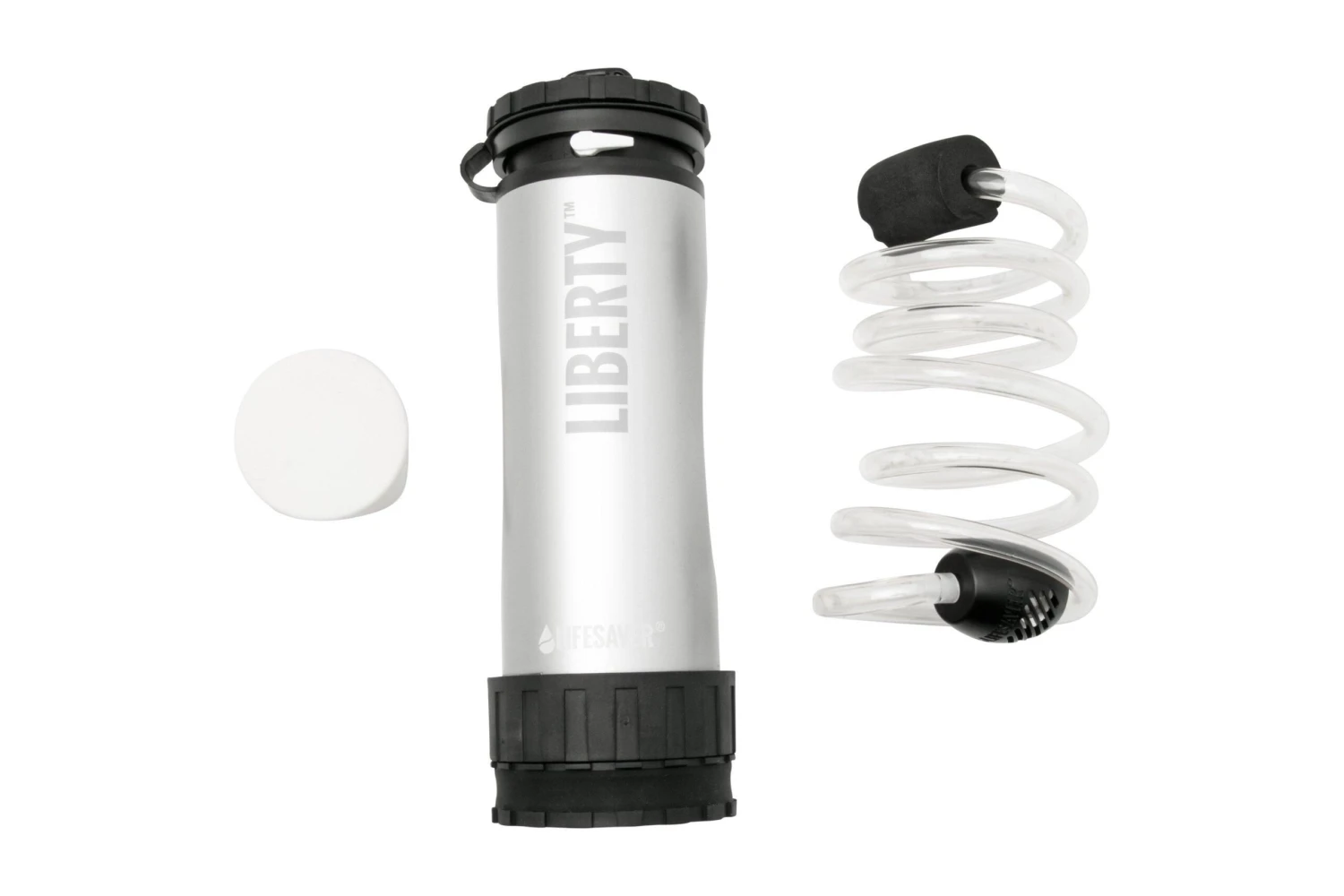 Lifesaver Liberty Water Bottle With Filter, Silver 3 Lifesaver Liberty Water Bottle With Filter, Silver - Billede 3