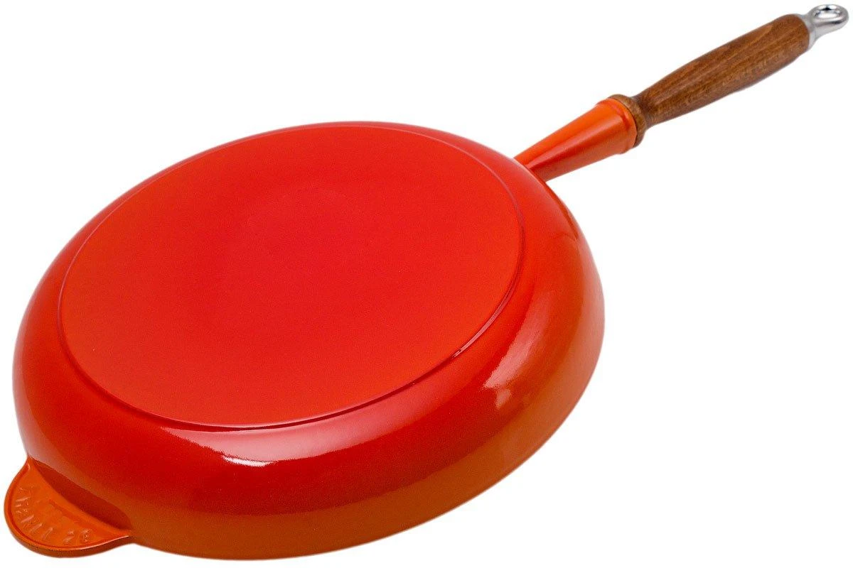 Le Creuset Frying Pan - 28 Cm, 2.6 L Orange-red 2 Le Creuset Frying Pan - 28 Cm, 2.6 L Orange-red - Billede 2