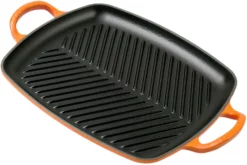 Le Creuset La Fonte Enamel Grill Pan 30 Cm, Orange
