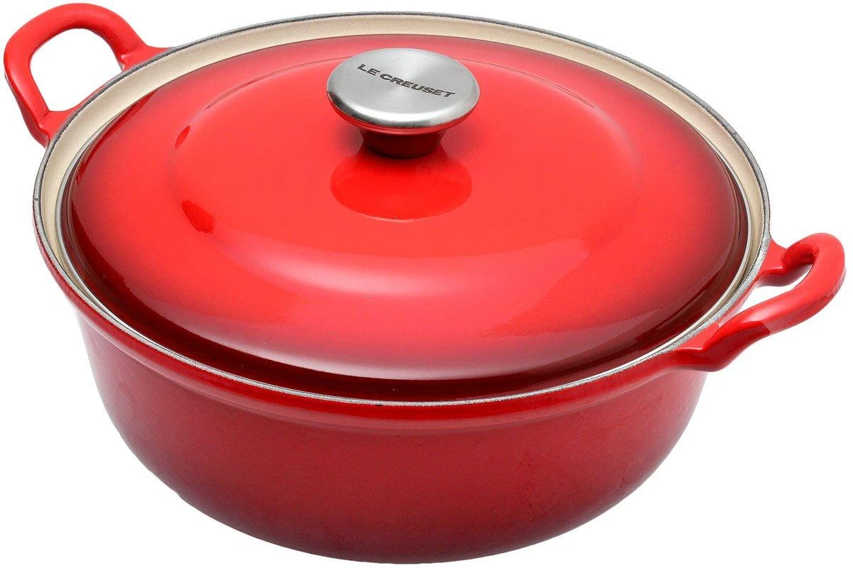 Le Creuset Casserole 24 Cm, 2,4 L Red 1 Le Creuset Casserole 24 Cm, 2,4 L Red