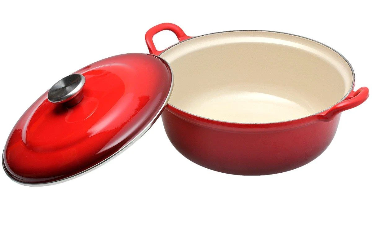 Le Creuset Casserole 24 Cm, 2,4 L Red 2 Le Creuset Casserole 24 Cm, 2,4 L Red - Billede 2
