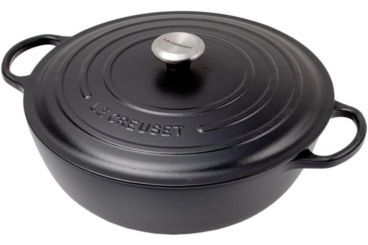 Le Creuset Signature Marmite 32cm, 7l Black 1 Le Creuset Signature Marmite 32cm, 7l Black
