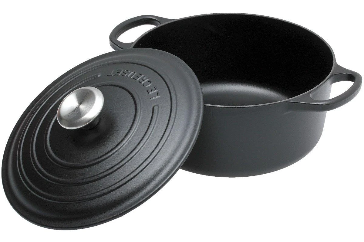 Le Creuset Casserole-cocotte 24 Cm, 4.2 L Black 2 Le Creuset Casserole-cocotte 24 Cm, 4.2 L Black - Billede 2