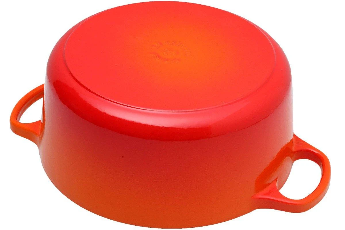 Le Creuset Casserole - Cocotte 24 Cm, 4.2 L Orange 3 Le Creuset Casserole - Cocotte 24 Cm, 4.2 L Orange - Billede 3
