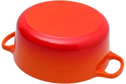 Le Creuset Casserole-cocotte 26cm, 5,3 L Orange -Friluftslageret Butik LC21177260902430 03 le creuset lc21177260902430 03