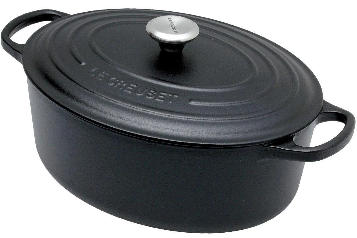 Le Creuset Casserole-cocotte Oval 27cm, 4,1 L Black 1 Le Creuset Casserole-cocotte Oval 27cm, 4,1 L Black