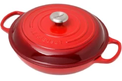 Le Creuset Campagnards Frying Pan 30 Cm, 3,5L Red