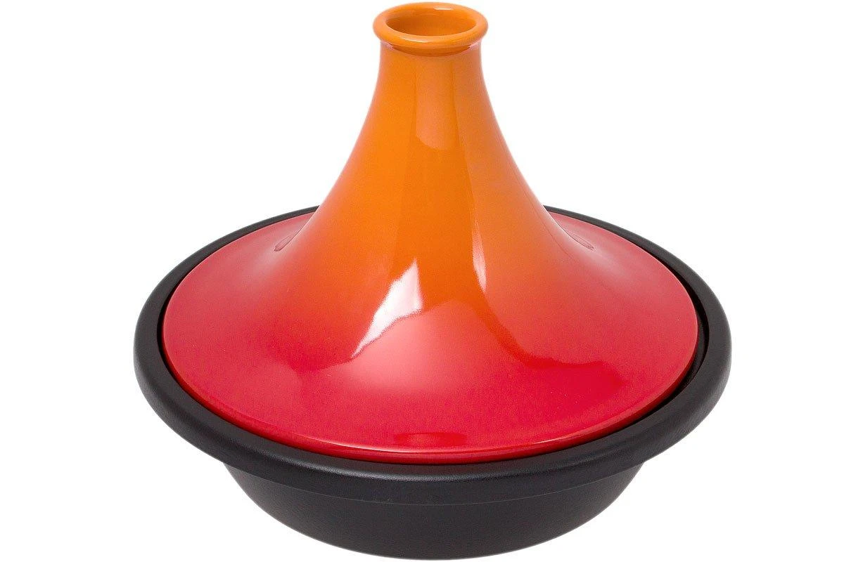 Le Creuset Tagine 31 Cm, 3,3 L Orange-red 1 Le Creuset Tagine 31 Cm, 3,3 L Orange-red