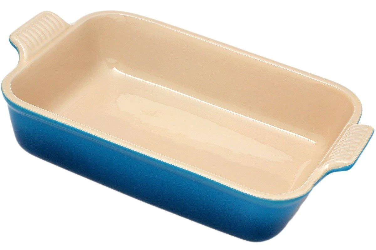 Le Creuset Rectangular Oven Dish 2.3 L, 26 Cm, Blue 1 Le Creuset Rectangular Oven Dish 2.3 L, 26 Cm, Blue