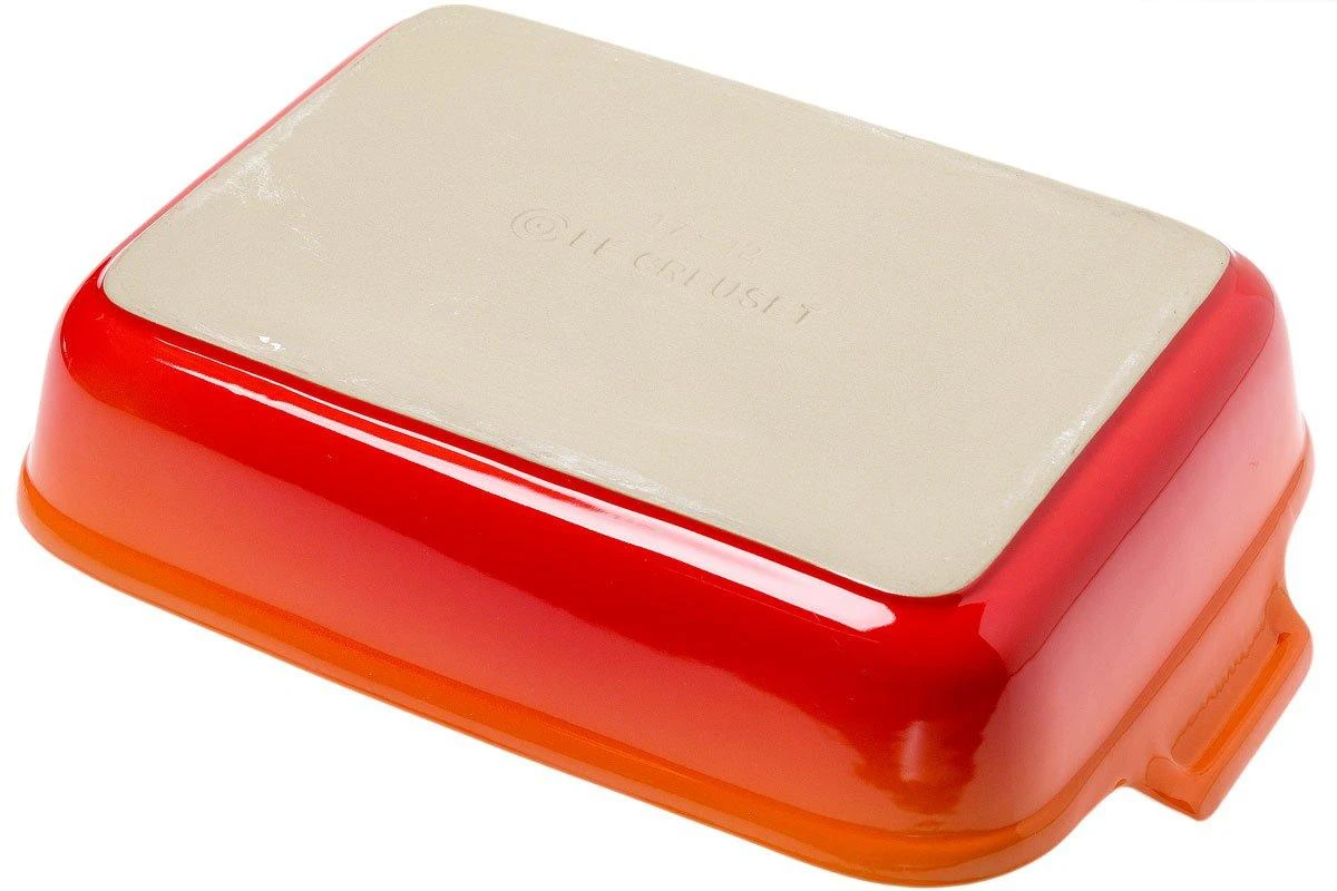 Le Creuset Rectangular Oven Dish 3.85 L, 32 Cm, Orange-red 2 Le Creuset Rectangular Oven Dish 3.85 L, 32 Cm, Orange-red - Billede 2