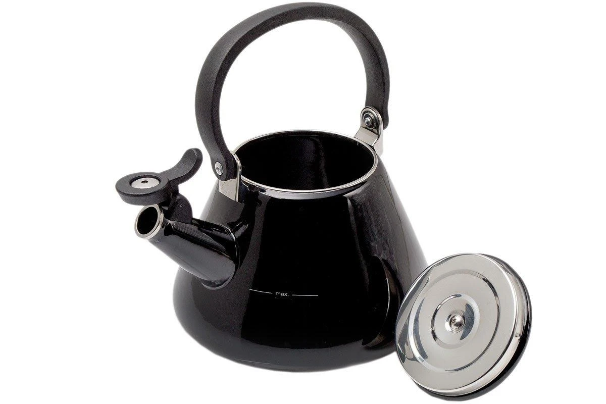 Le Creuset Kone Kettle 1.6L, Black 2 Le Creuset Kone Kettle 1.6L, Black - Billede 2