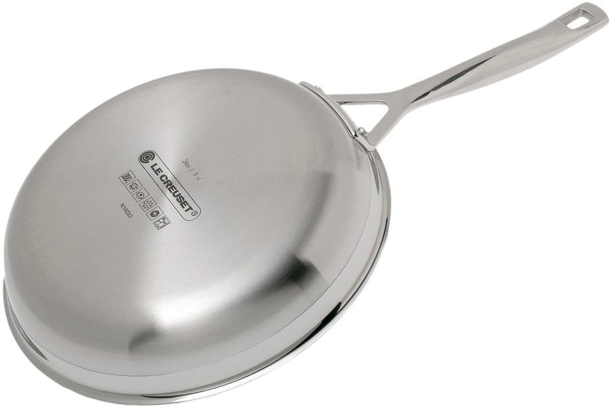 Le Creuset 3-ply Frying Pan, 24 Cm, 2,1L 2 Le Creuset 3-ply Frying Pan, 24 Cm, 2,1L - Billede 2