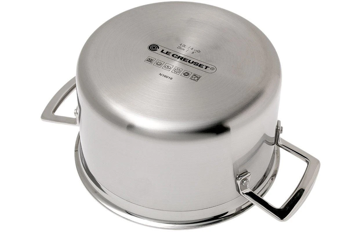 Le Creuset 3-ply Casserole, 20 Cm, 4L 4 Le Creuset 3-ply Casserole, 20 Cm, 4L - Billede 4