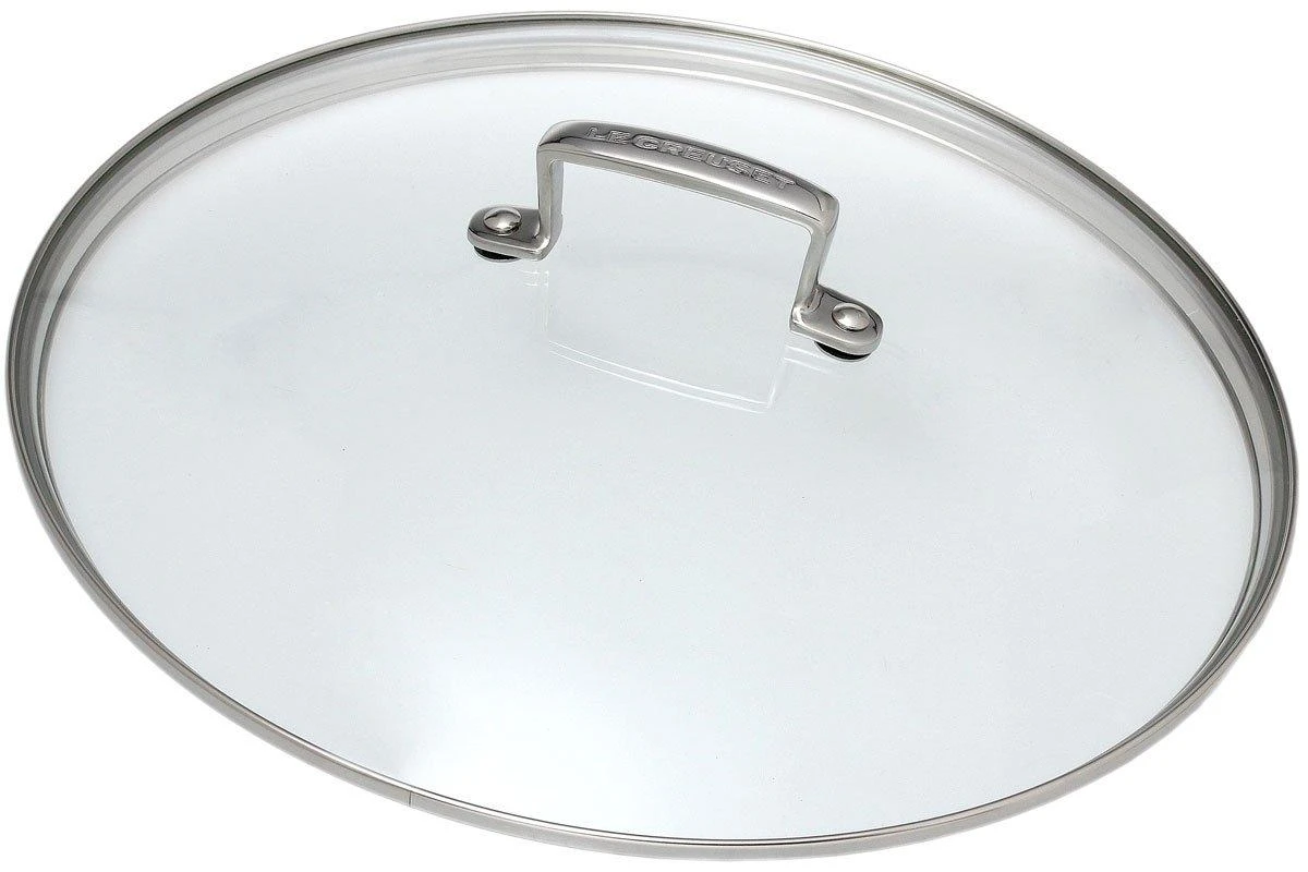 Le Creuset Les Forgées Aluminum With A Glass Lid, 30cm 1 Le Creuset Les Forgées Aluminum With A Glass Lid, 30cm