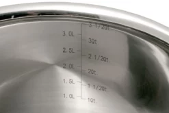 Le Creuset 3-ply Saucepan With Lid, 20 Cm, 3,8L 6 Le Creuset 3-ply Saucepan With Lid, 20 Cm, 3,8L -Friluftslageret Butik LC96200920001000 03 le creuset magnetik lc96200920001000 03