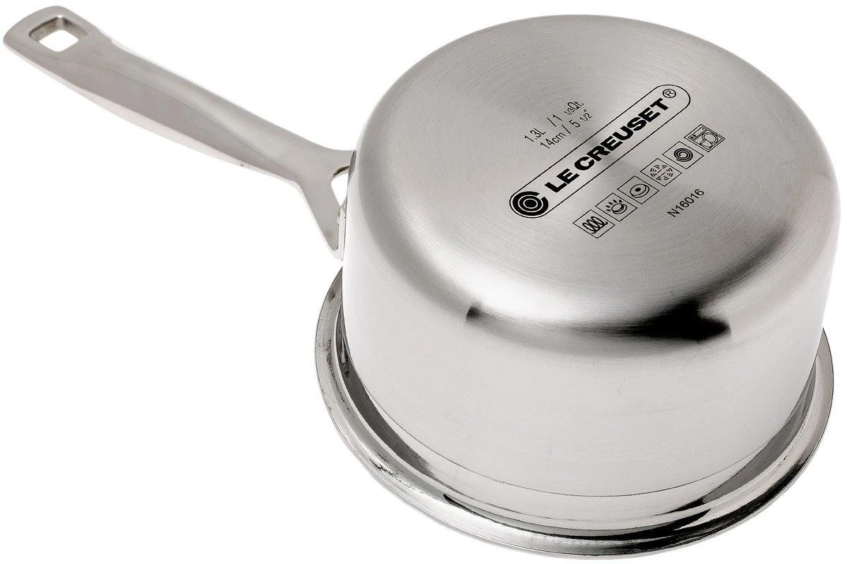 Le Creuset 3-ply Saucepan 14 Cm, 1,3L 2 Le Creuset 3-ply Saucepan 14 Cm, 1,3L - Billede 2