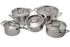 Le Creuset 3-ply 5-piece Pan Set