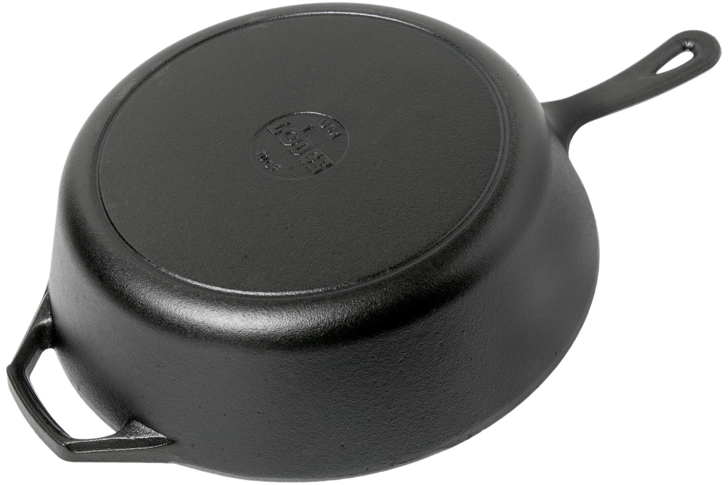 Lodge Cast Iron Deep Skillet Deep Frying Pan L10DSK3, Contents Approx. 4.7 L 2 Lodge Cast Iron Deep Skillet Deep Frying Pan L10DSK3, Contents Approx. 4.7 L - Billede 2