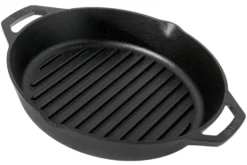 Lodge Frying Pan/grill Pan With Two Handles L10GPL, Diameter Approx. 30.5 Cm