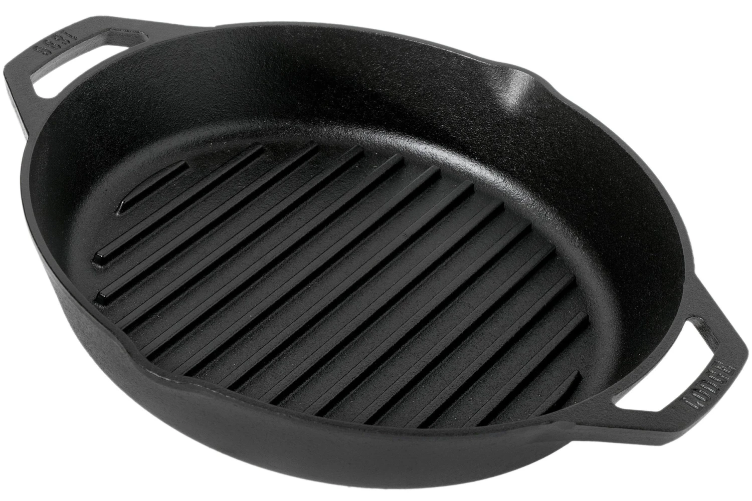 Lodge Frying Pan/grill Pan With Two Handles L10GPL, Diameter Approx. 30.5 Cm 1 Lodge Frying Pan/grill Pan With Two Handles L10GPL, Diameter Approx. 30.5 Cm