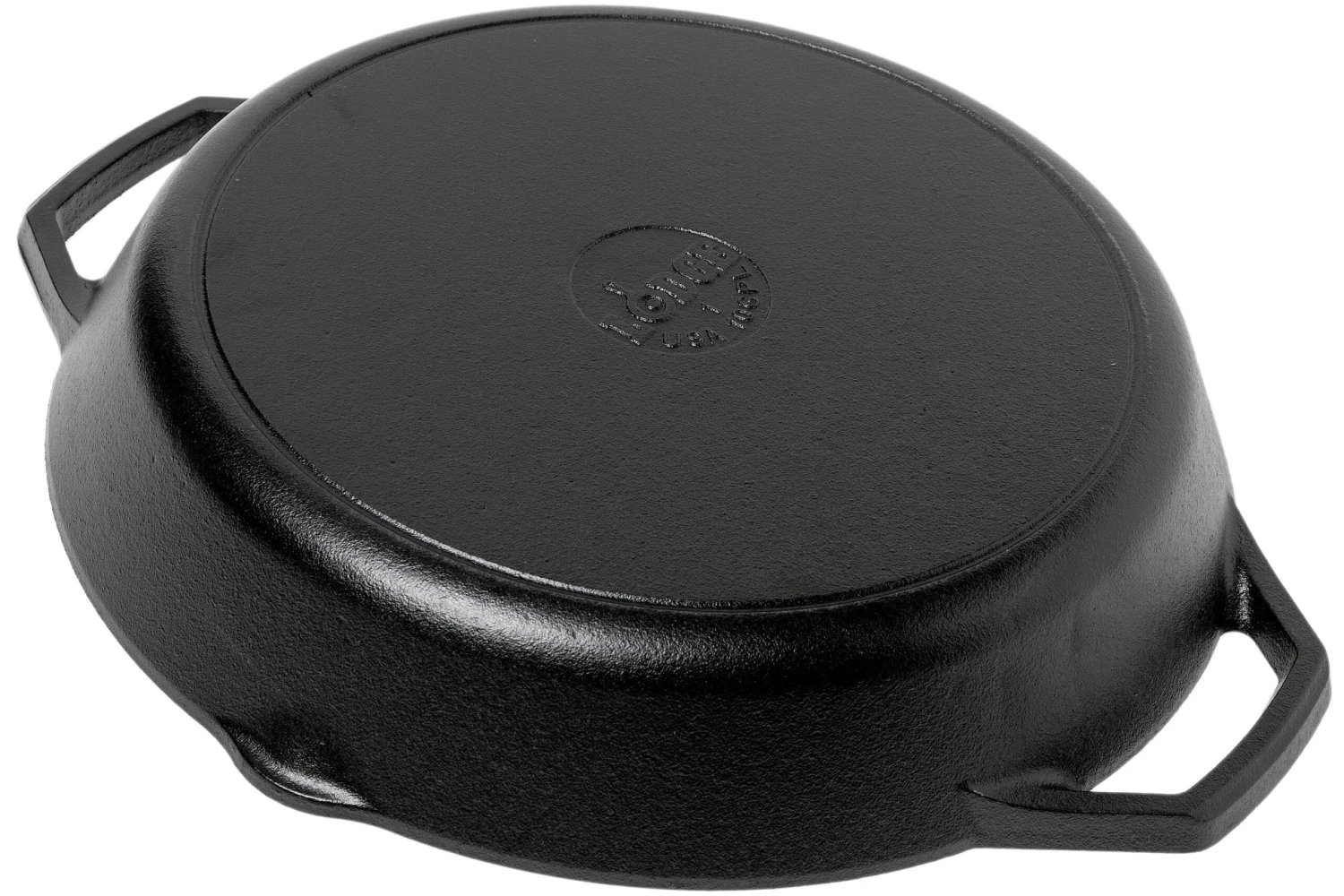 Lodge Frying Pan/grill Pan With Two Handles L10GPL, Diameter Approx. 30.5 Cm 2 Lodge Frying Pan/grill Pan With Two Handles L10GPL, Diameter Approx. 30.5 Cm - Billede 2