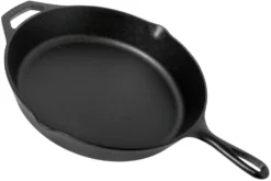 Lodge Classic Cast Iron Frying Pan L10SK3, Diameter Approx. 31 Cm