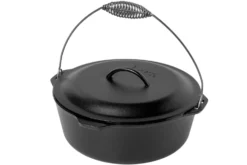 Lodge Dutch Oven With Spiral Handle L12DO3, Contents Approx. 8.5 L
