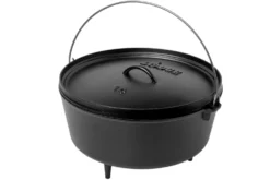 Lodge Camp Dutch Oven Incl. Lid L14DCO3, Contents Approx. 9.5 L