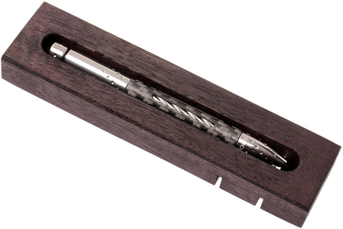 LionSteel Nyala Carbon Fiber Grey Shine Pen NY-FC-GYS 8 LionSteel Nyala Carbon Fiber Grey Shine Pen NY-FC-GYS - Billede 8