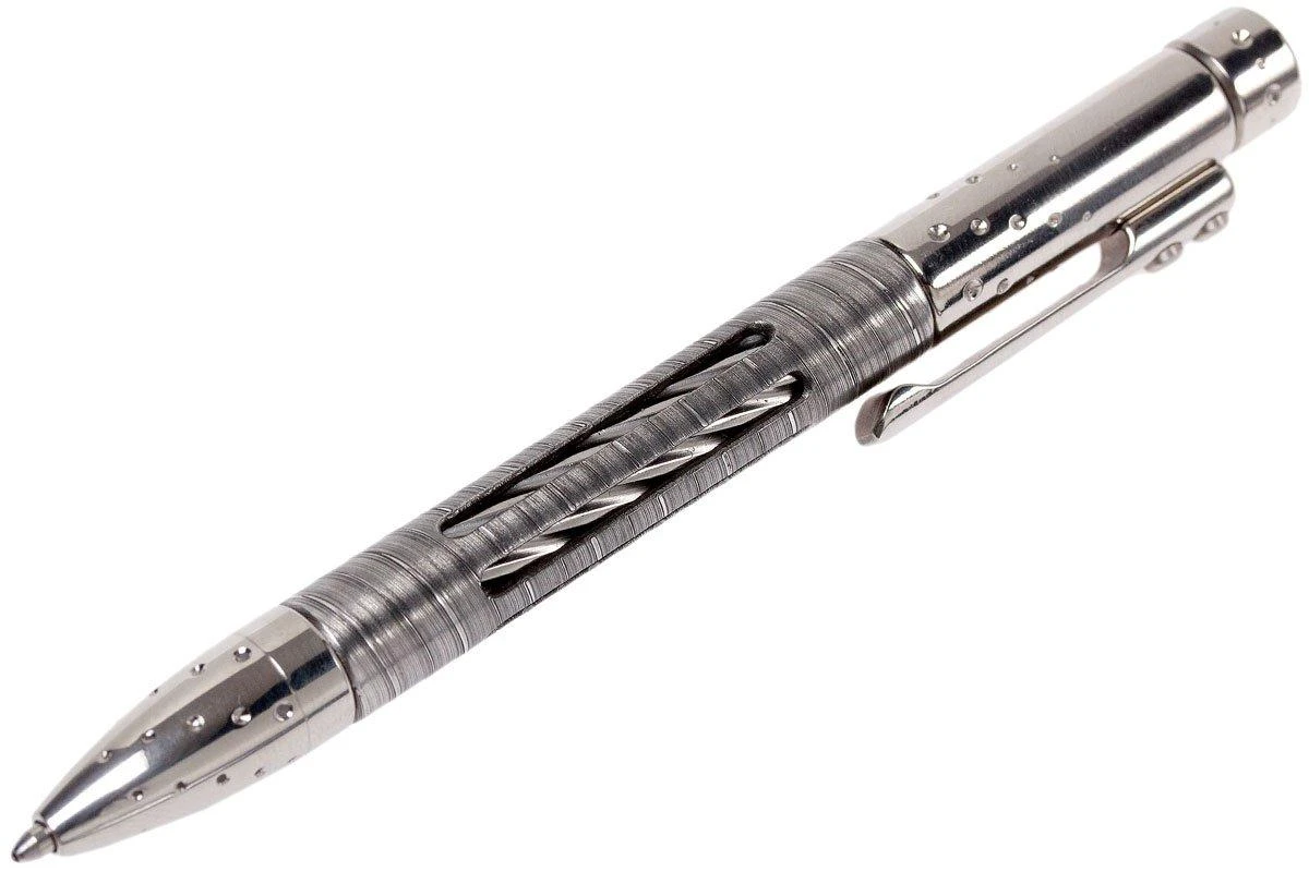 LionSteel Nyala Damascus Grey Shine Pen NY-SDT-GYS 4 LionSteel Nyala Damascus Grey Shine Pen NY-SDT-GYS - Billede 4