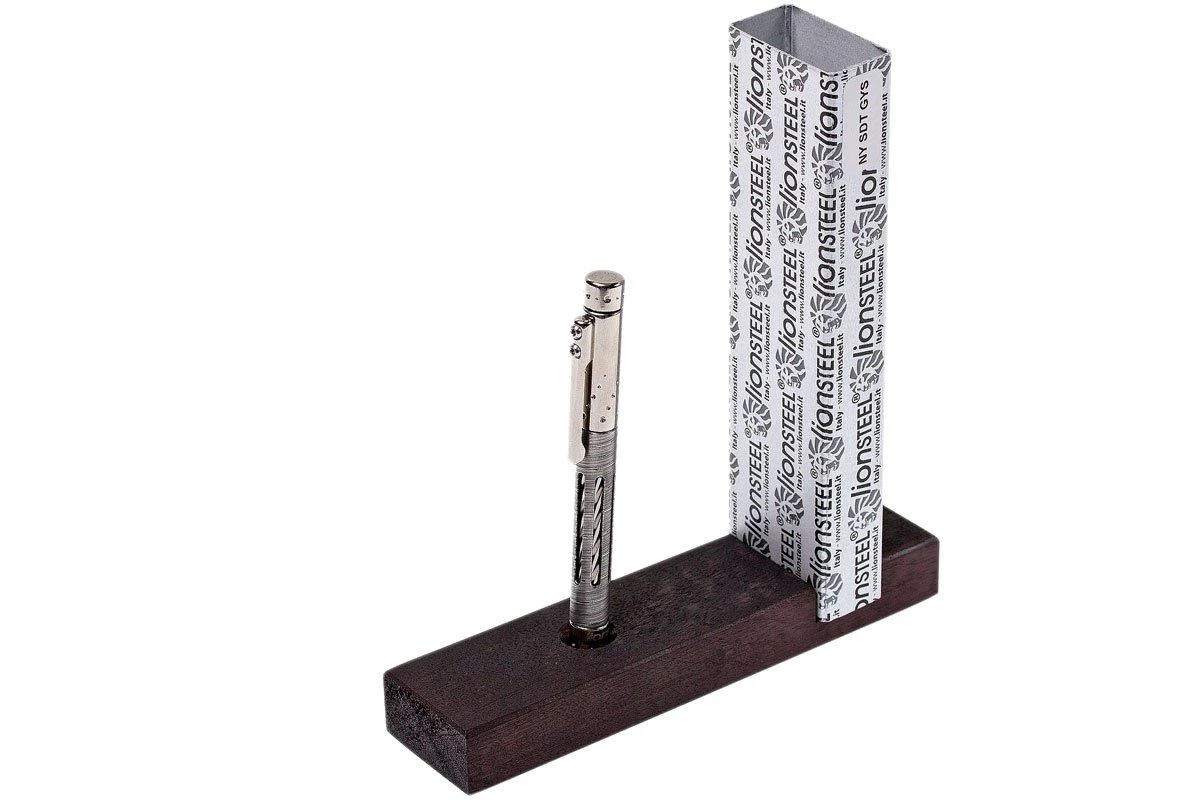 LionSteel Nyala Damascus Grey Shine Pen NY-SDT-GYS 6 LionSteel Nyala Damascus Grey Shine Pen NY-SDT-GYS - Billede 6