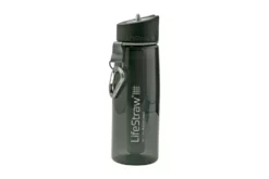 LifeStraw Go 2-stage Dark Grey, Water Bottle With Filter 650 ML