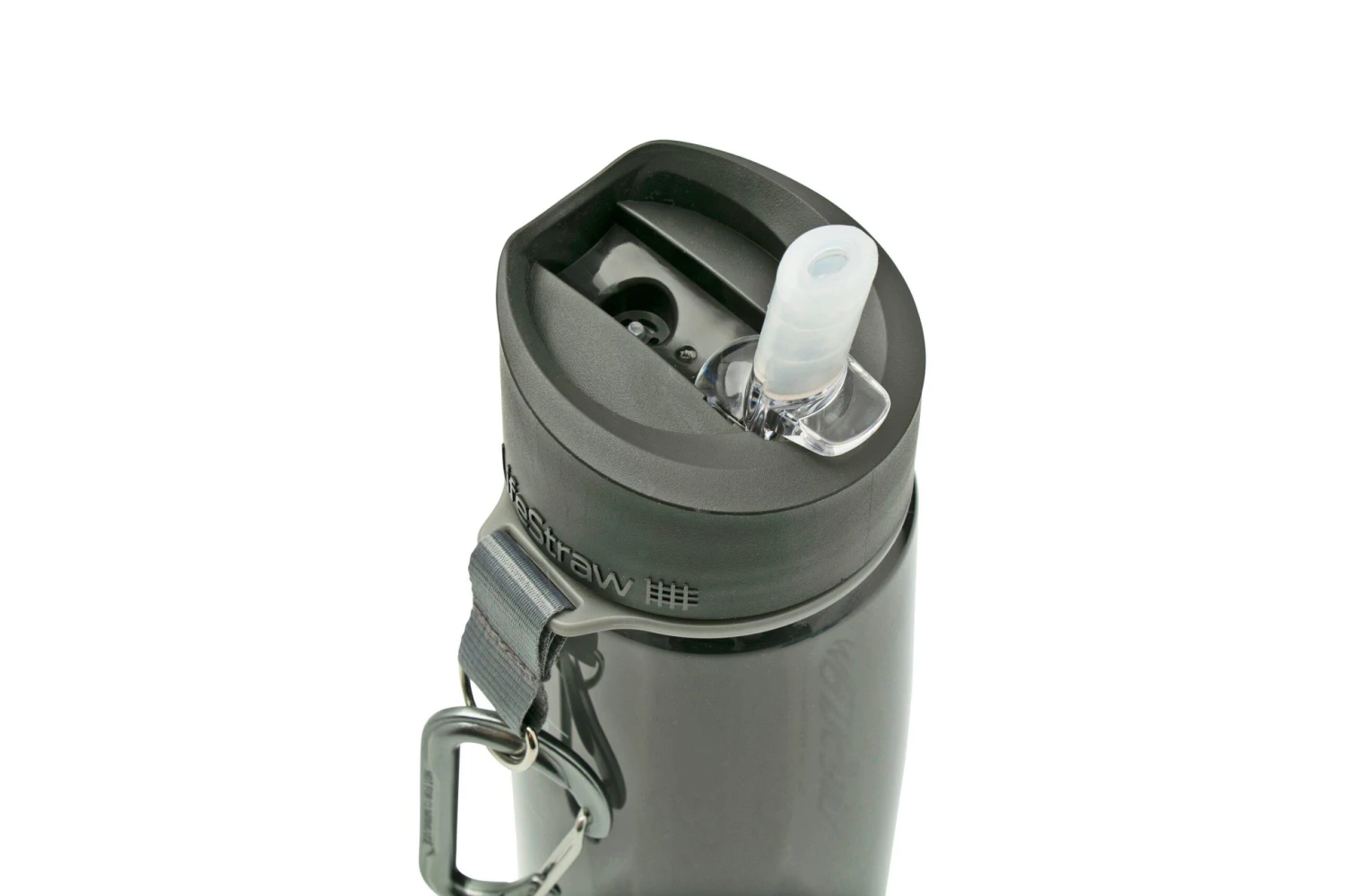 LifeStraw Go 2-stage Dark Grey, Water Bottle With Filter 650 ML 3 LifeStraw Go 2-stage Dark Grey, Water Bottle With Filter 650 ML - Billede 3