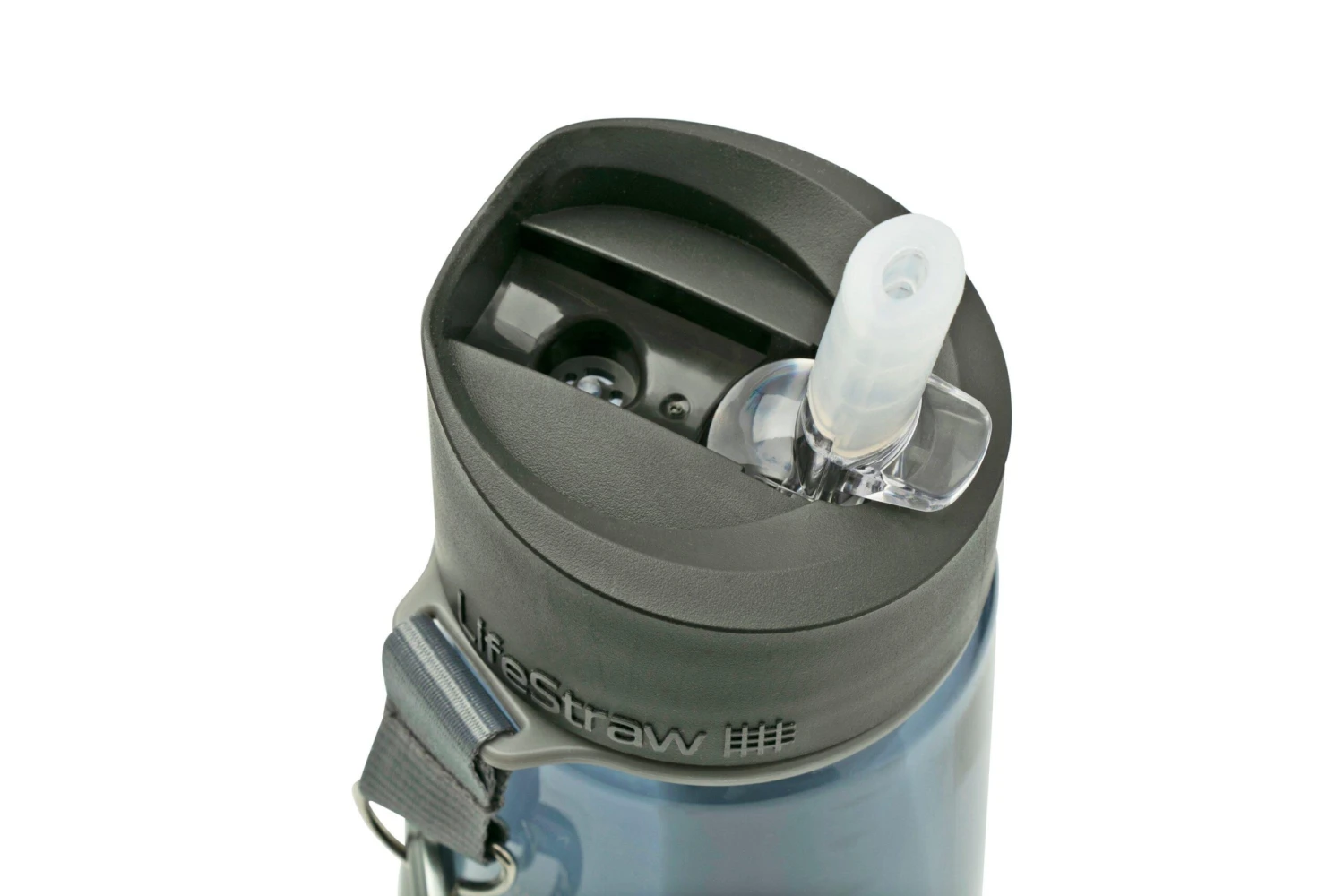 LifeStraw Go 2-stage Navy Blue, Water Bottle With Filter 650 ML 3 LifeStraw Go 2-stage Navy Blue, Water Bottle With Filter 650 ML - Billede 3