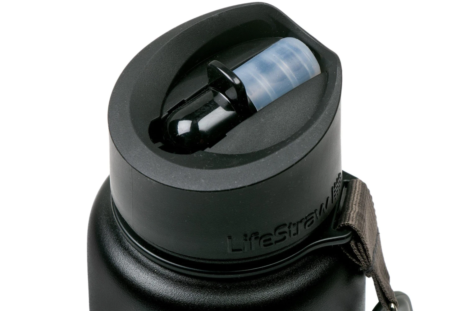 LifeStraw Go Stainless Steel Insulated Bottle With Filter, Black 3 LifeStraw Go Stainless Steel Insulated Bottle With Filter, Black - Billede 3