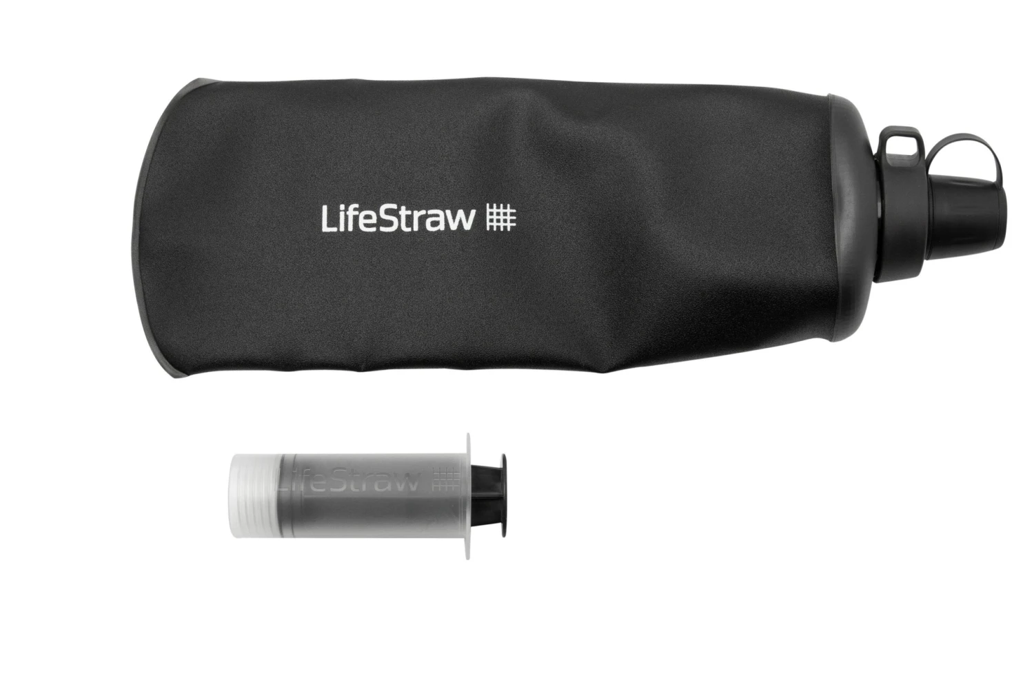 LifeStraw PEAK Squeeze, PEAKSQ1L-GR, Water Filter With Bottle 1.0 L 3 LifeStraw PEAK Squeeze, PEAKSQ1L-GR, Water Filter With Bottle 1.0 L - Billede 3