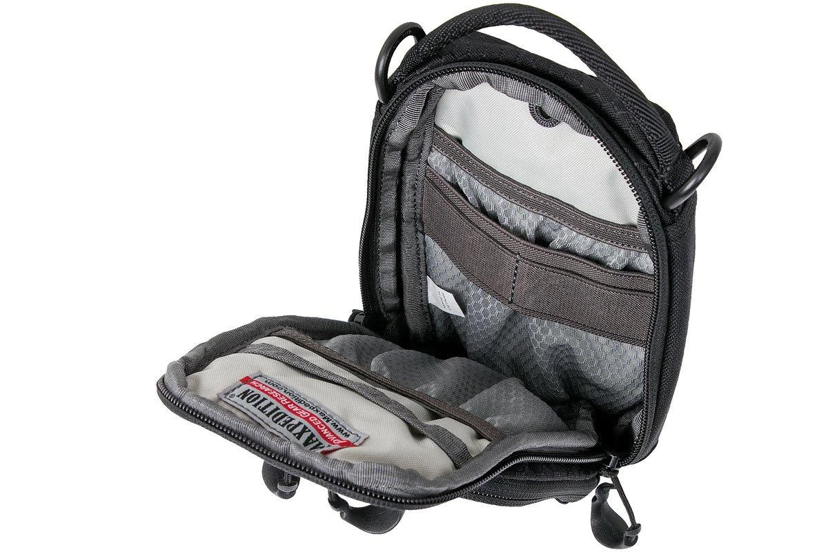 Maxpedition DEP Daily Essentials Pouch Black, AGR 3 Maxpedition DEP Daily Essentials Pouch Black, AGR - Billede 3