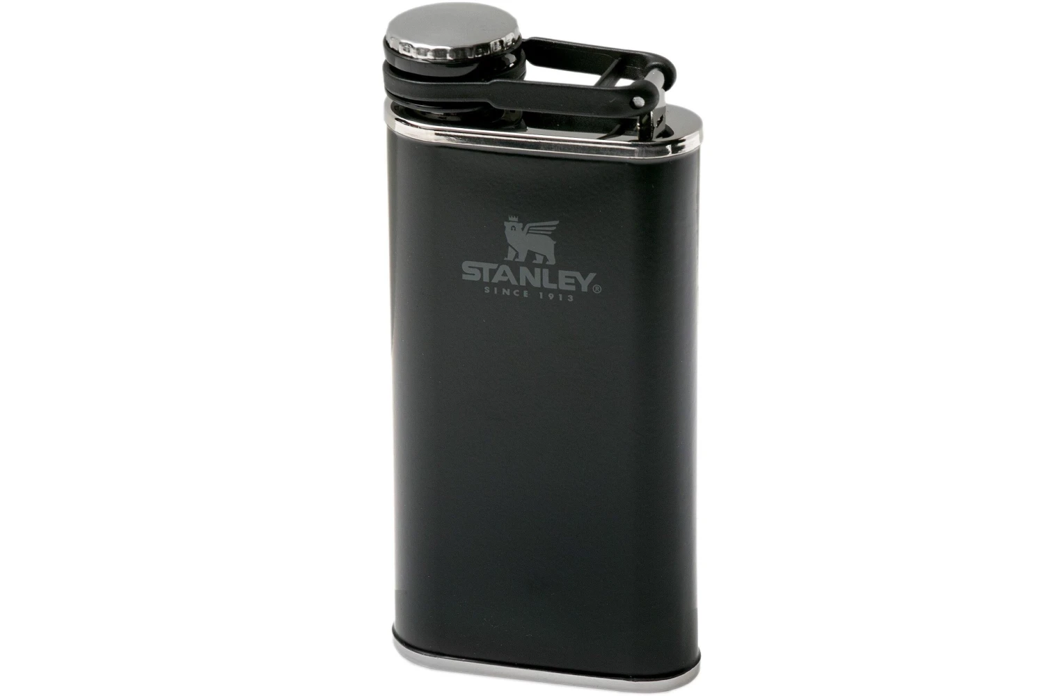Stanley PMI The Easy Fill Wide Mouth Flask 230 Ml - Matt Black 1 Stanley PMI The Easy Fill Wide Mouth Flask 230 Ml - Matt Black