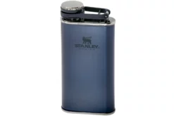 Stanley The Easy Fill Wide Mouth Flask 230 Ml, Dark Blue, Hip Flask