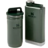 Stanley Flask & Shot Glass Set Hammertone Green 10-01883-034