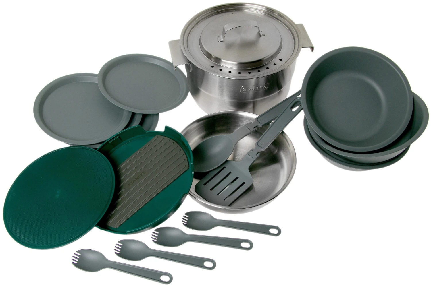 Stanley The Full Kitchen Base Camp Pan Set. 3.5L 1 Stanley The Full Kitchen Base Camp Pan Set. 3.5L