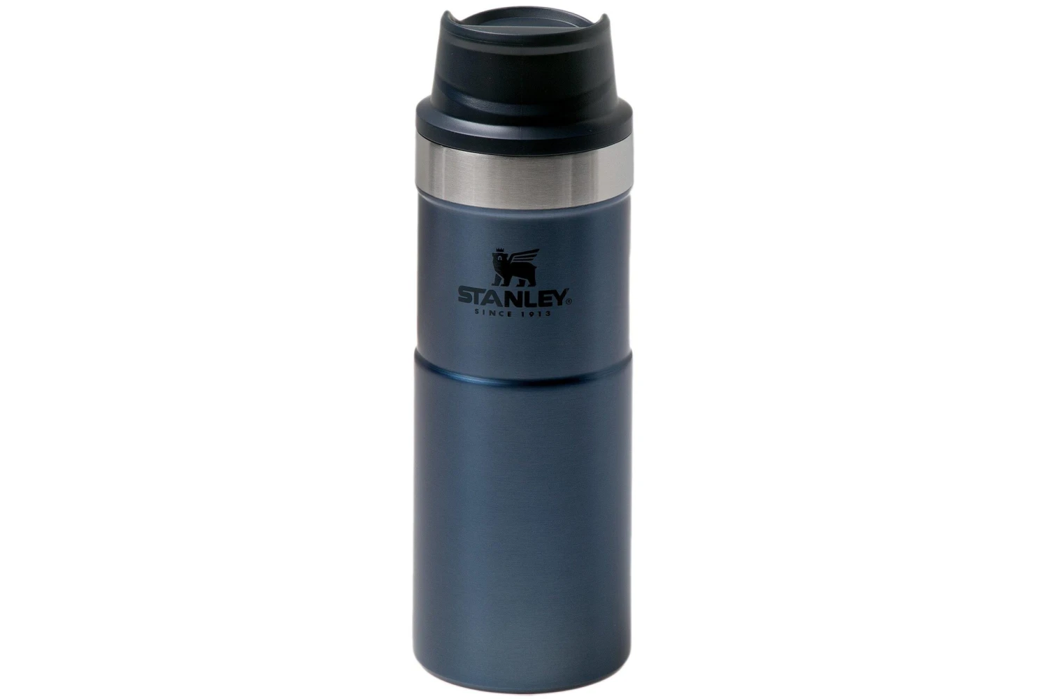 Stanley The Trigger-Action Travel Mug 470 Ml, Dark Blue, Thermos 1 Stanley The Trigger-Action Travel Mug 470 Ml, Dark Blue, Thermos
