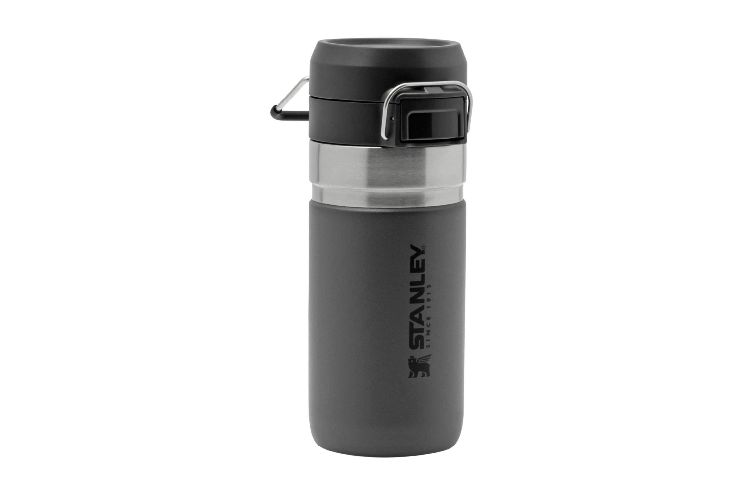 Stanley The Quick Flip, 470 Ml, Charcoal, Thermos 1 Stanley The Quick Flip, 470 Ml, Charcoal, Thermos