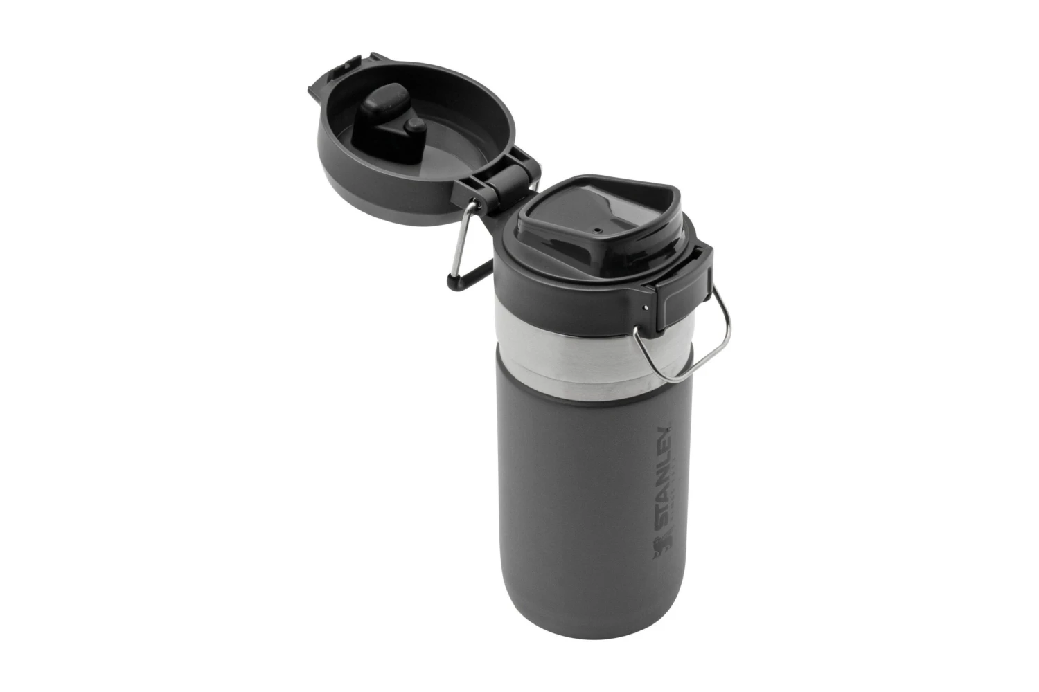 Stanley The Quick Flip, 470 Ml, Charcoal, Thermos 3 Stanley The Quick Flip, 470 Ml, Charcoal, Thermos - Billede 3