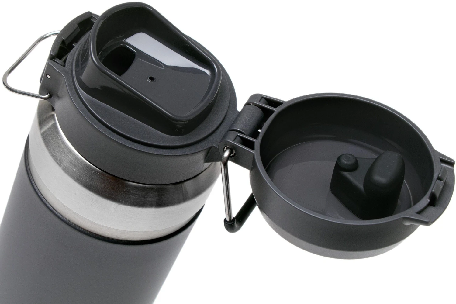 Stanley The Quick Flip, 1.06L, Charcoal, Thermos 2 Stanley The Quick Flip, 1.06L, Charcoal, Thermos - Billede 2
