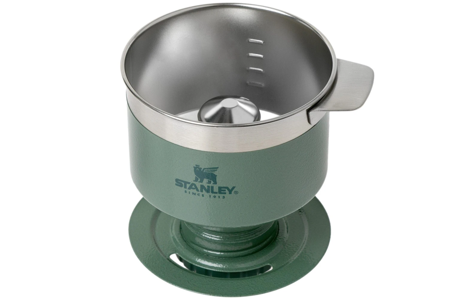 Stanley The Perfect-Brew Pour Over Coffee Filter - Hammertone Green 1 Stanley The Perfect-Brew Pour Over Coffee Filter - Hammertone Green
