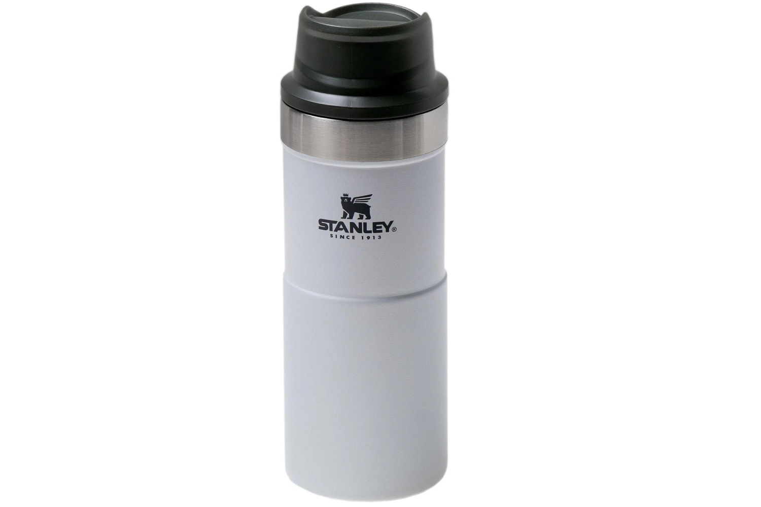 Stanley The Trigger-Action Travel Mug 350 Ml, White, Thermos 1 Stanley The Trigger-Action Travel Mug 350 Ml, White, Thermos