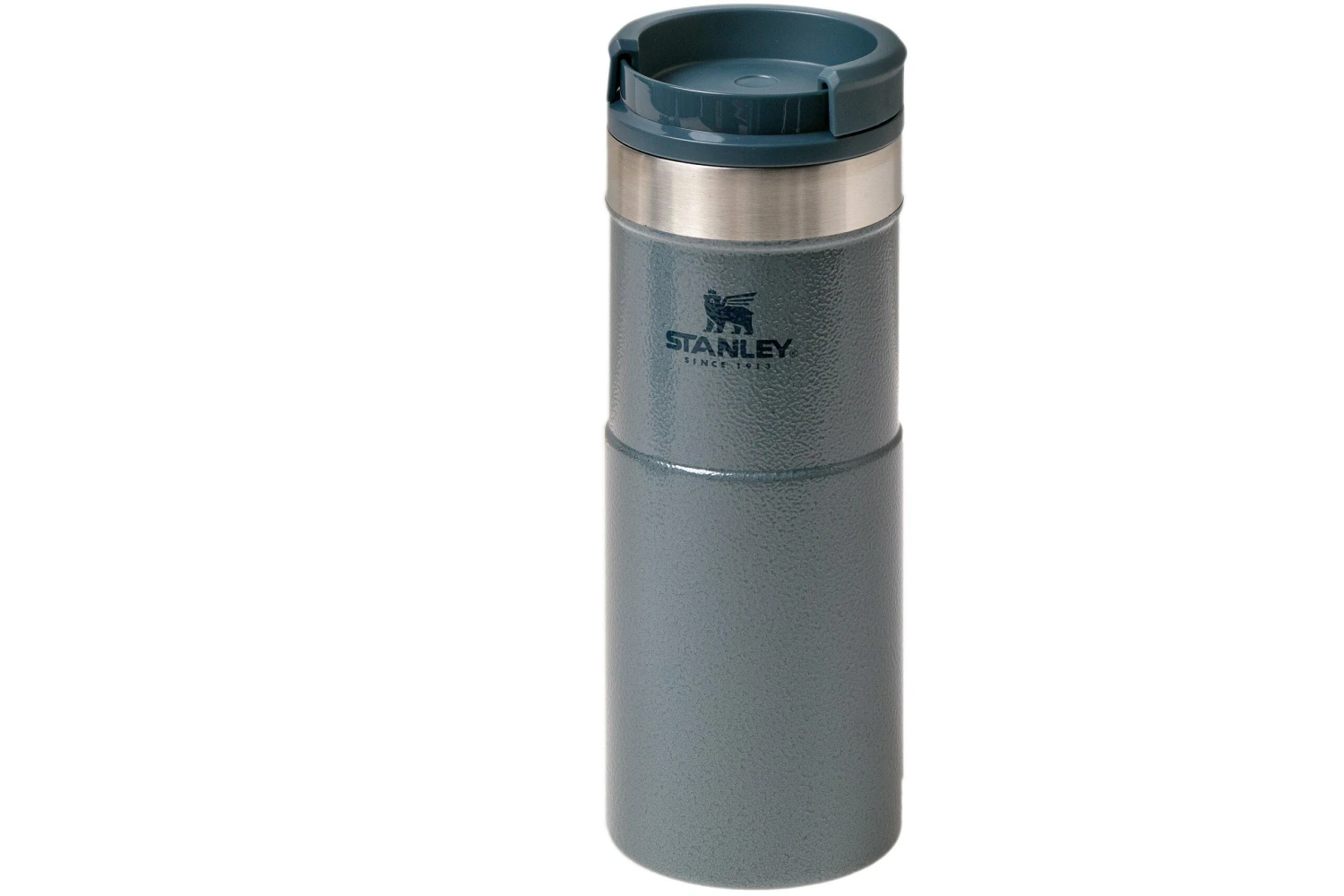 Stanley The NeverLeak Travel Mug, 470 Ml, Turquoise, Thermos Flask 1 Stanley The NeverLeak Travel Mug, 470 Ml, Turquoise, Thermos Flask