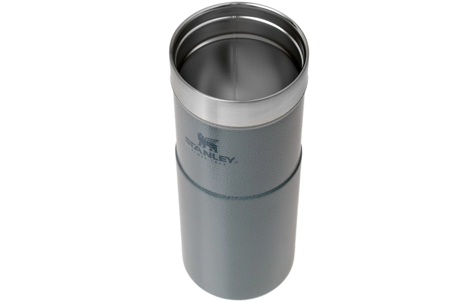 Stanley The NeverLeak Travel Mug, 470 Ml, Turquoise, Thermos Flask 2 Stanley The NeverLeak Travel Mug, 470 Ml, Turquoise, Thermos Flask - Billede 2